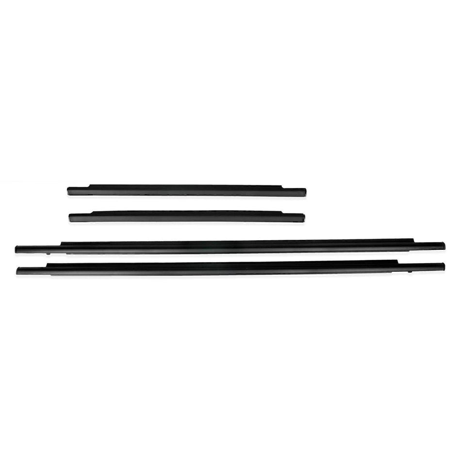 2007–2014 Toyota FJ Cruiser 4-teiliges Fensterleisten-Dichtungsband