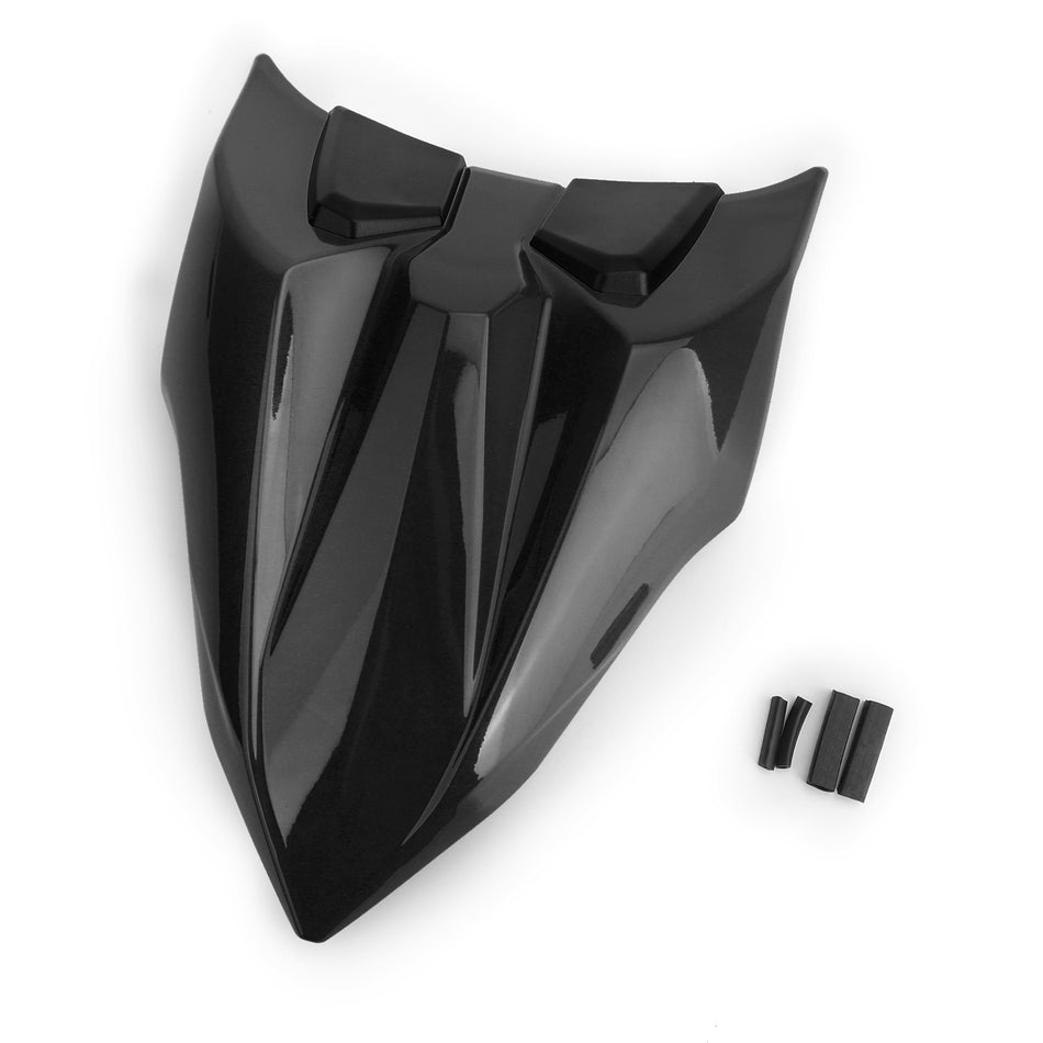 Motorrad-Rücksitzverkleidungsabdeckung für Kawasaki Z650 Ninja 650 17-26 Schwarz