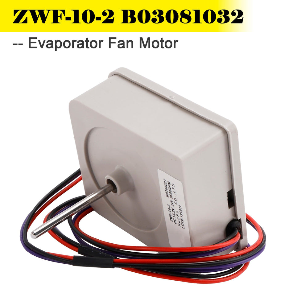 ZWF-10-2 B03081032 Verdampferlüftermotor für MeiLing &amp; Ronshen Doppeltür