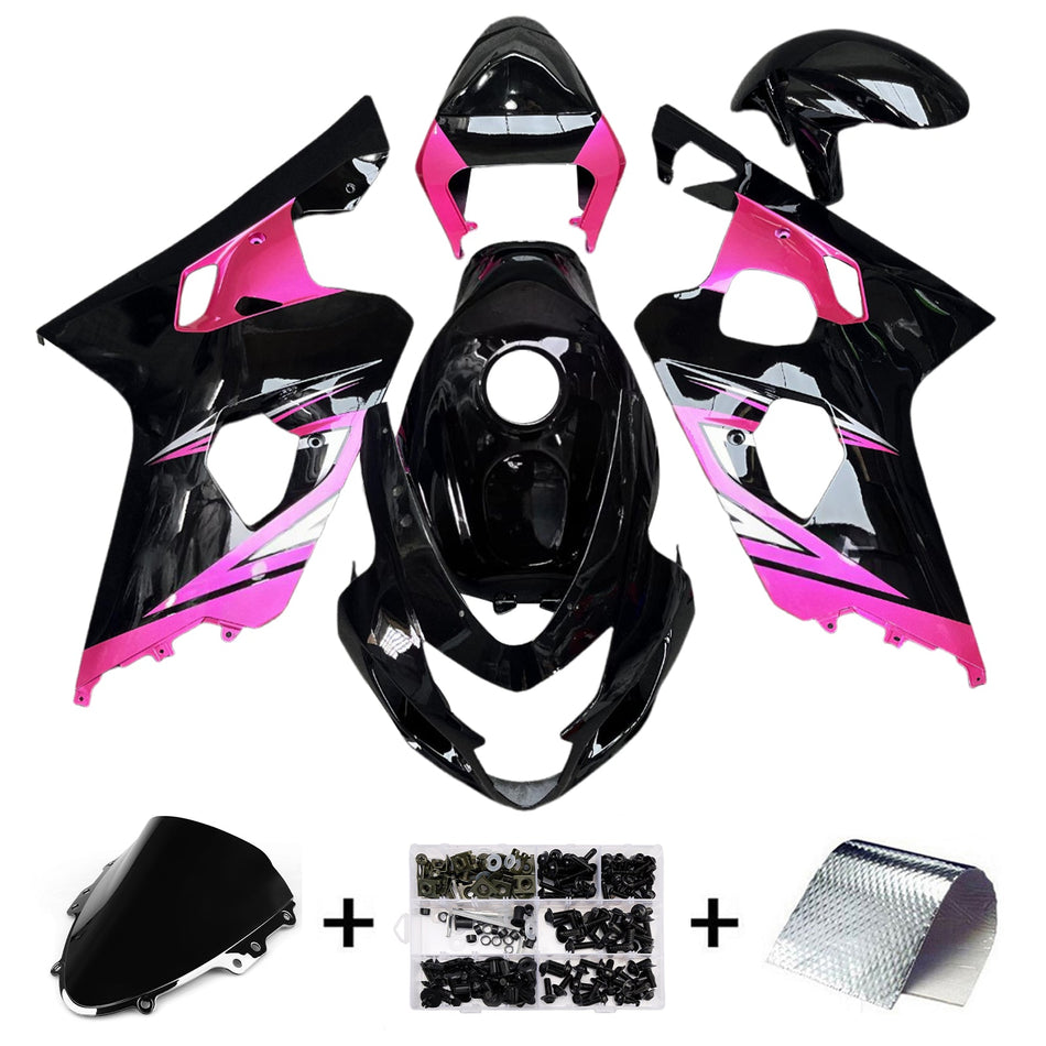 Injection Verkleidung Kit Karosserie Kunststoff ABS Für Suzuki GSXR 600/750 2004-2005 K4