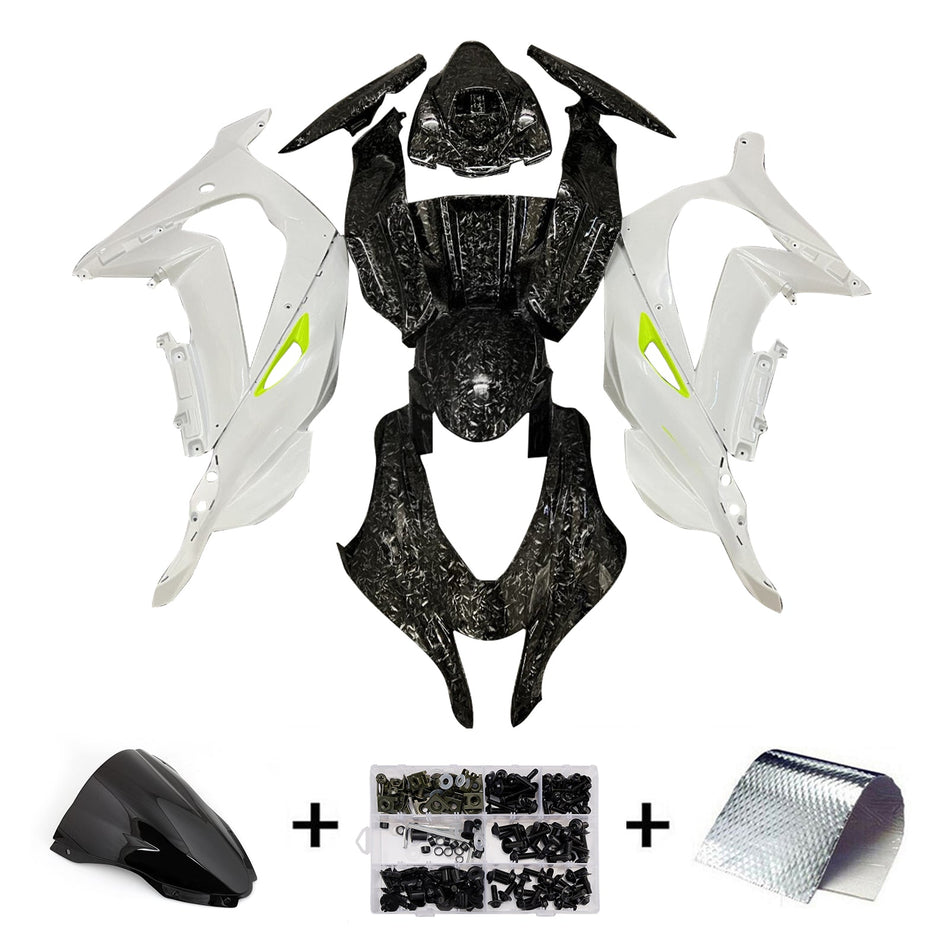 Injection Verkleidung Kit Karosserie Kunststoff ABS fit Für Kawasaki ZX10R 2016-2020