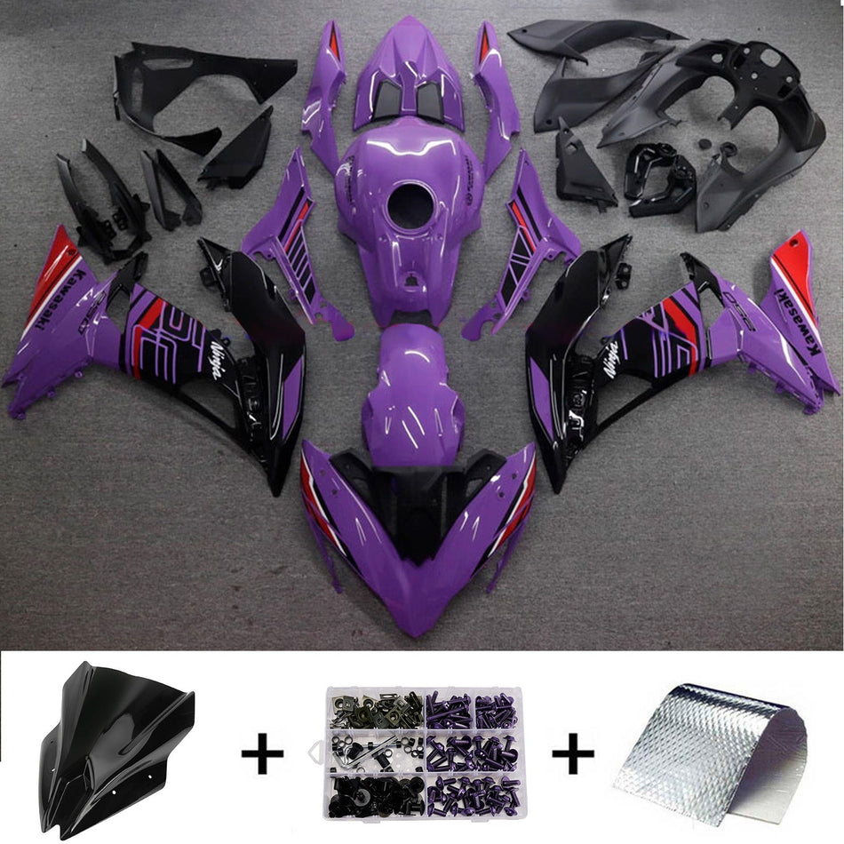 Verkleidungssatz aus ABS-Kunststoff, passend für Kawasaki ER-6F Ninja650R 2017-2019