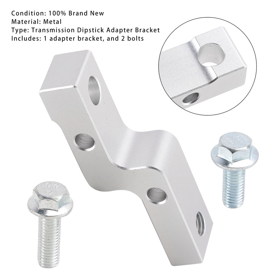 Übertragung Ölmessstab Adapter Halterung 551323 Für TH400 TH350 4L60E 700R4 2004R