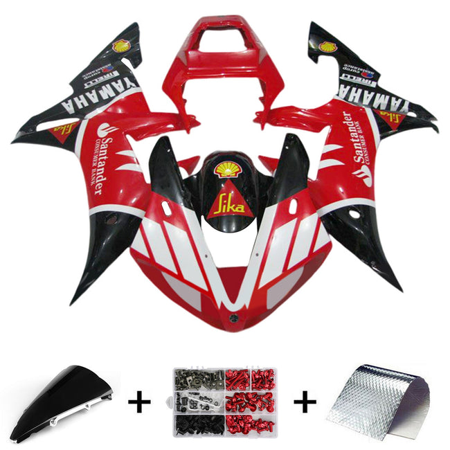 2002-2003 Yamaha YZF 1000 R1 Einspritzverkleidungssatz Karosserie Kunststoff ABS