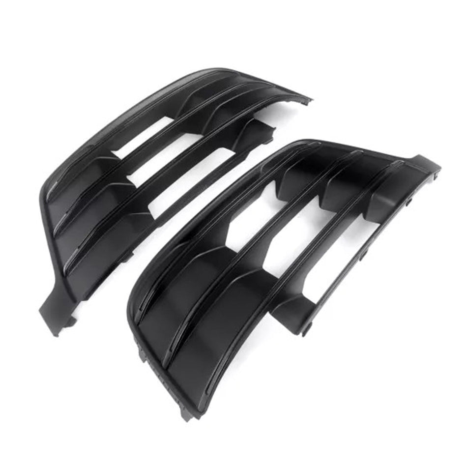 2016–2019 Audi Q7 S-Line 2 x Original Auto Frontstoßstange Nebelscheinwerfer Gitter 4M0807681D 4M0807682D