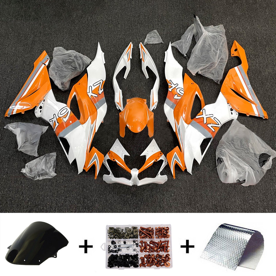 Verkleidungssatz aus ABS-Kunststoff, passend für Kawasaki ZX6R 2019-2023