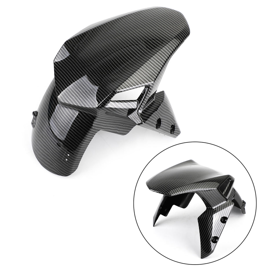 Areyourshop Motorcycle Front Fender Tire Hugger Mudguard for KAWASAKI Z900 2017-2023 Carbon