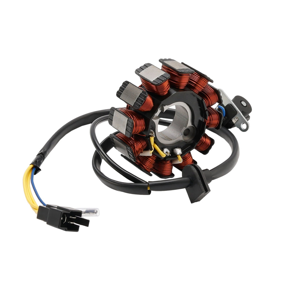 2016 Honda Wave 110 Alpha R, Frontscheibe, geformte Räder AFS110MCSG 12-poliger Magnetgenerator-Stator 31120-K71-M01