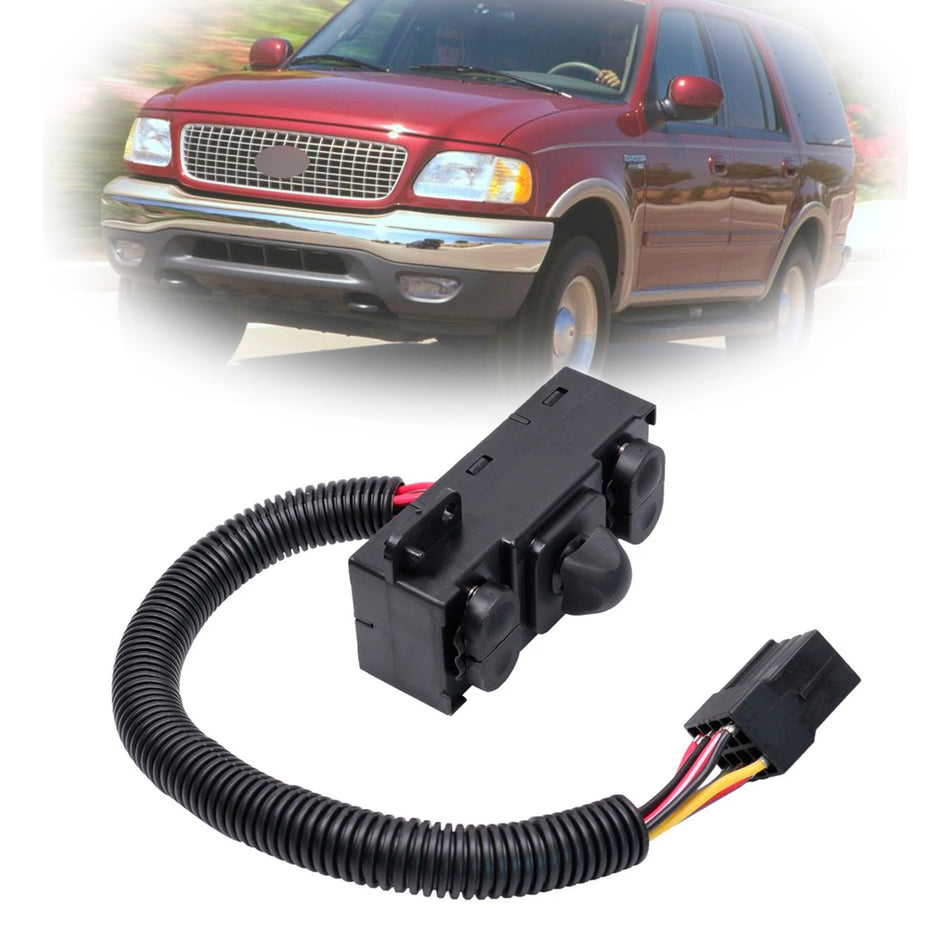 Elektrischer Sitzverstellschalter links, Steuerschalter F65Z14A701AA für Ford F-150, F-250, F-350