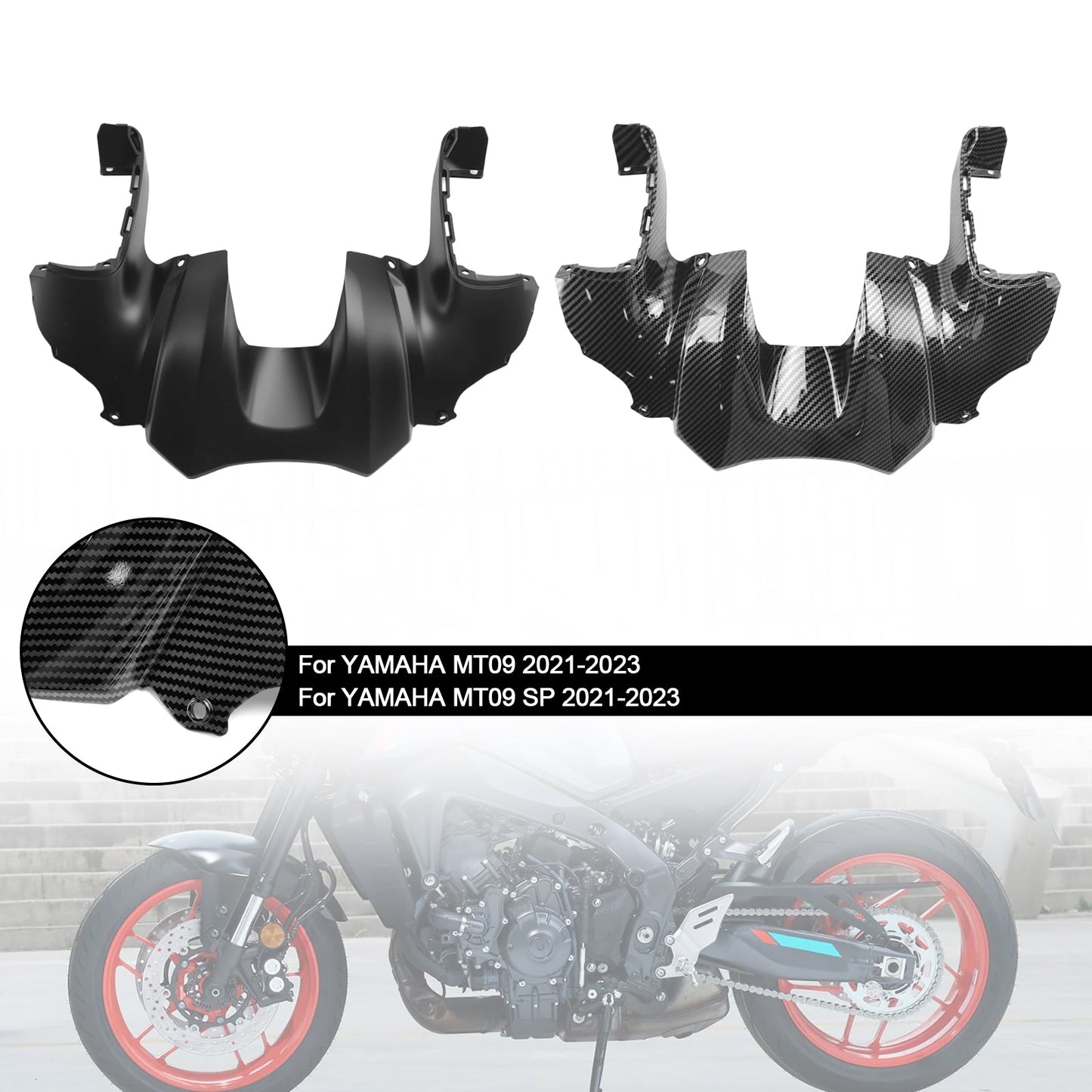 2021-2023 YAMAHA MT-09 MT09 SP Fronttank Airbox Abdeckung Verkleidung