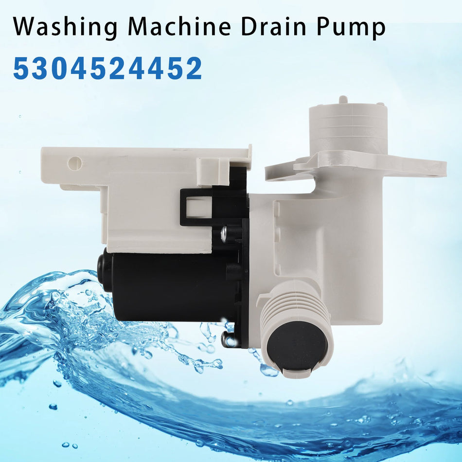 5304524452 Ablaufpumpe für Waschmaschinen, passend für Electrolux und Frigidaire 5304500535