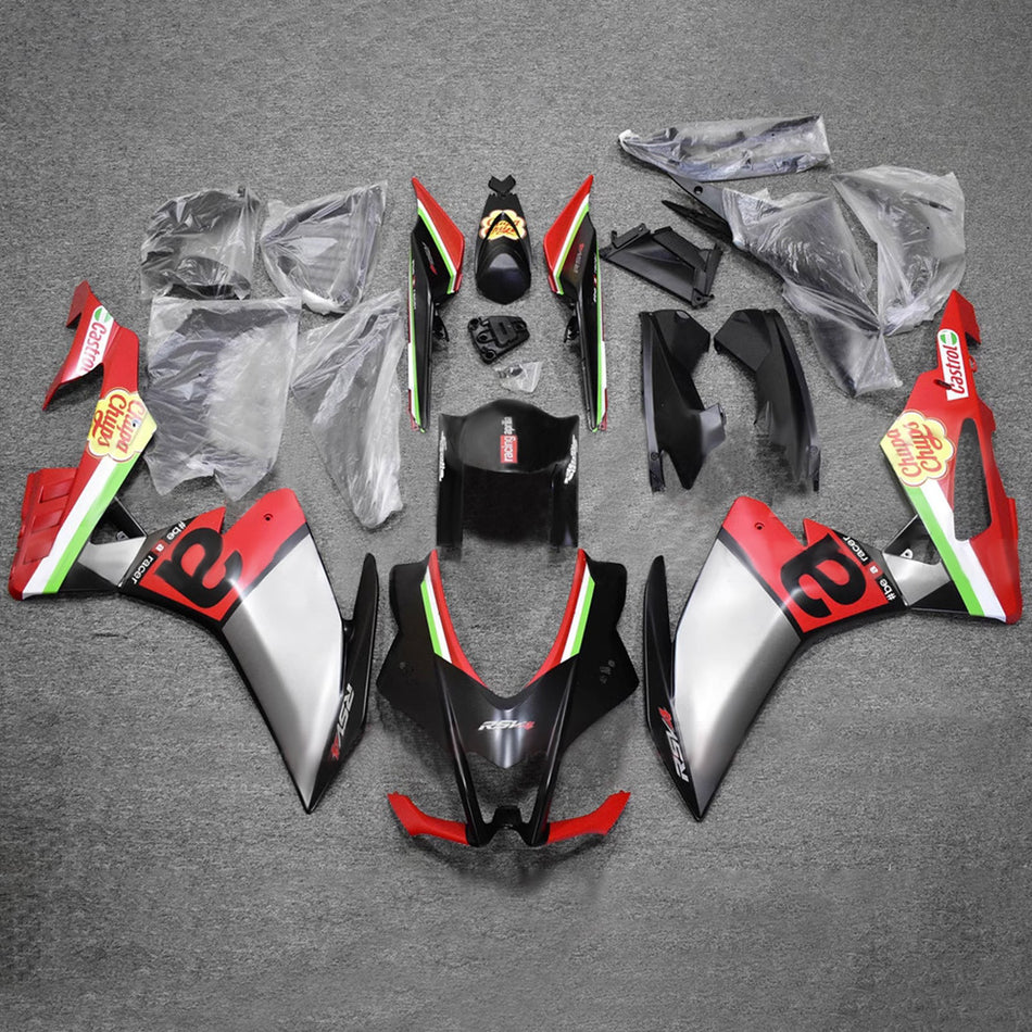 2016-2020 Aprilia RSV4 1000 Einspritzverkleidungssatz Karosserie aus Kunststoff