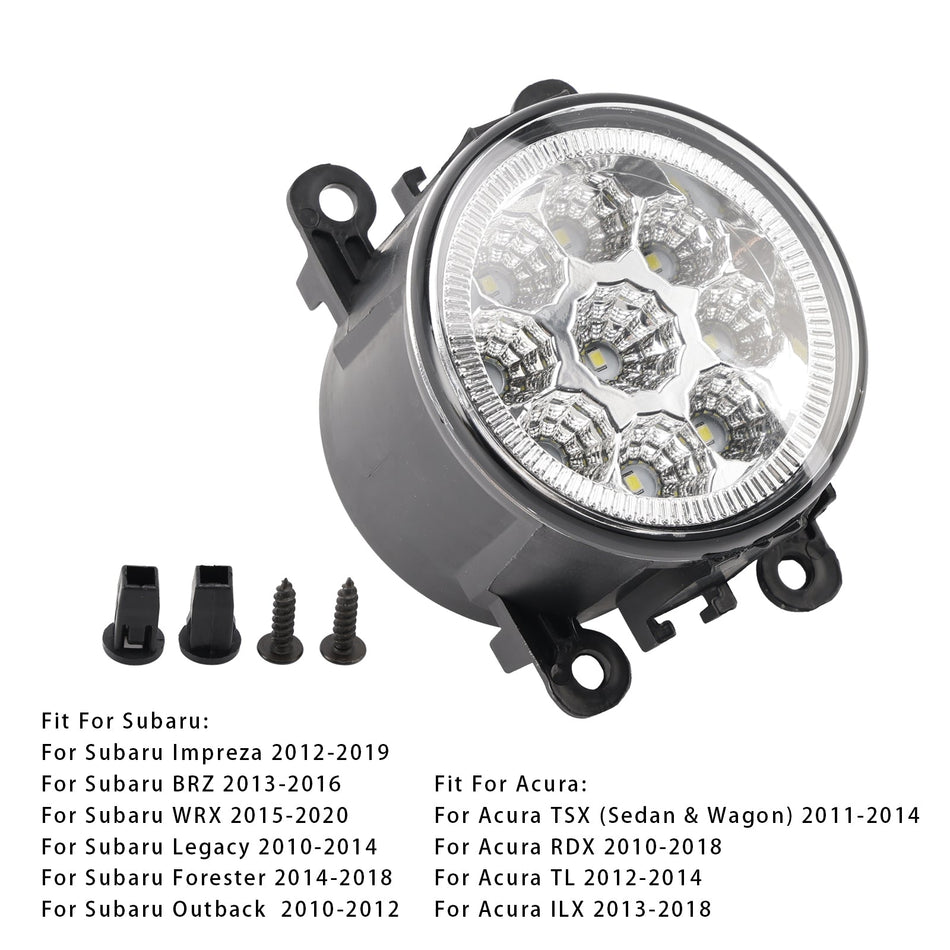 9 LED Tagfahrlicht Nebelscheinwerfer Für Ford Focus Fiesta C-Max 84501AJ00A