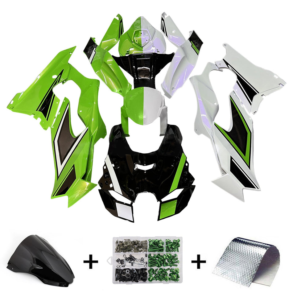 Injection Verkleidung Kit Karosserie ABS fit Für Kawasaki ZX-10R ZX-10RR 2021-2025