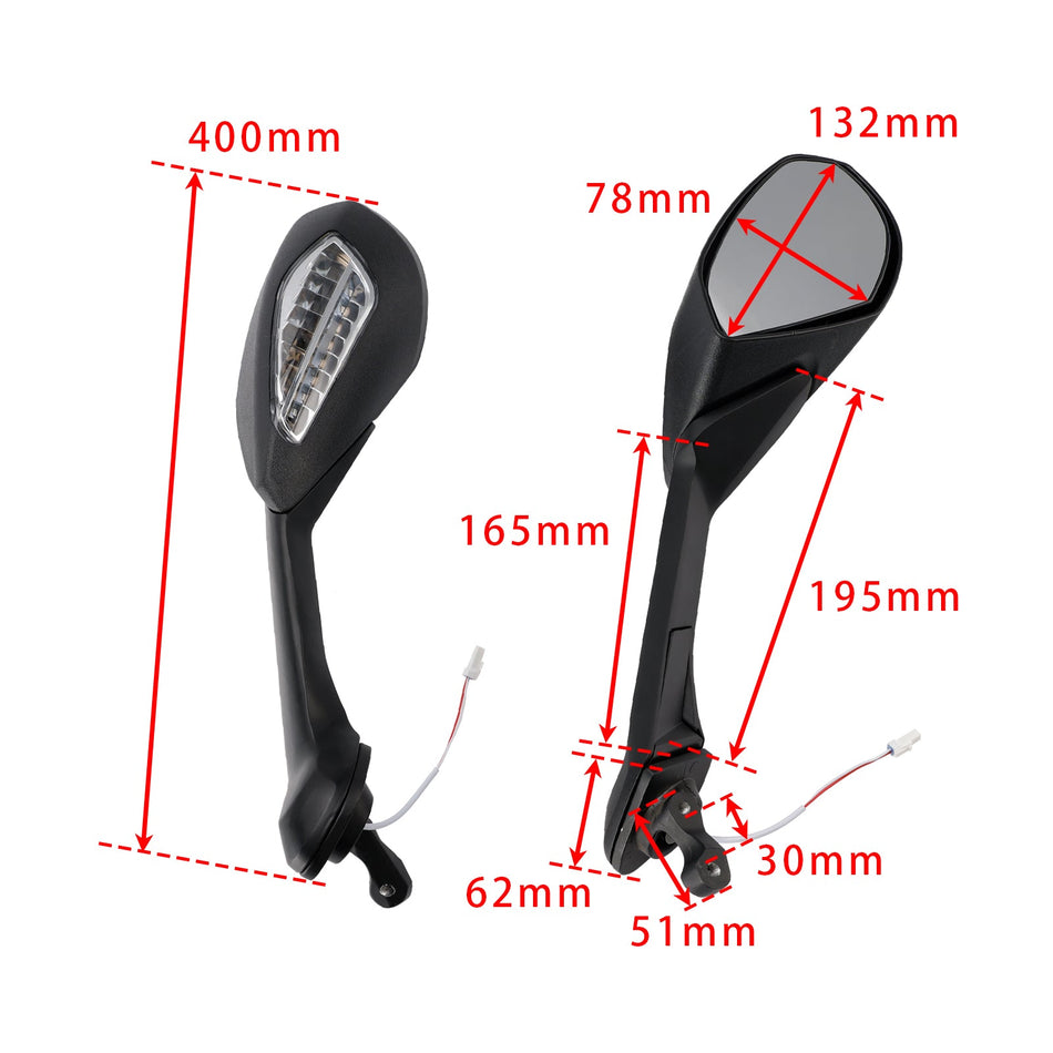 Rückspiegel mit Blinker für Ducati Supersport 939 / S 2017 - 2020