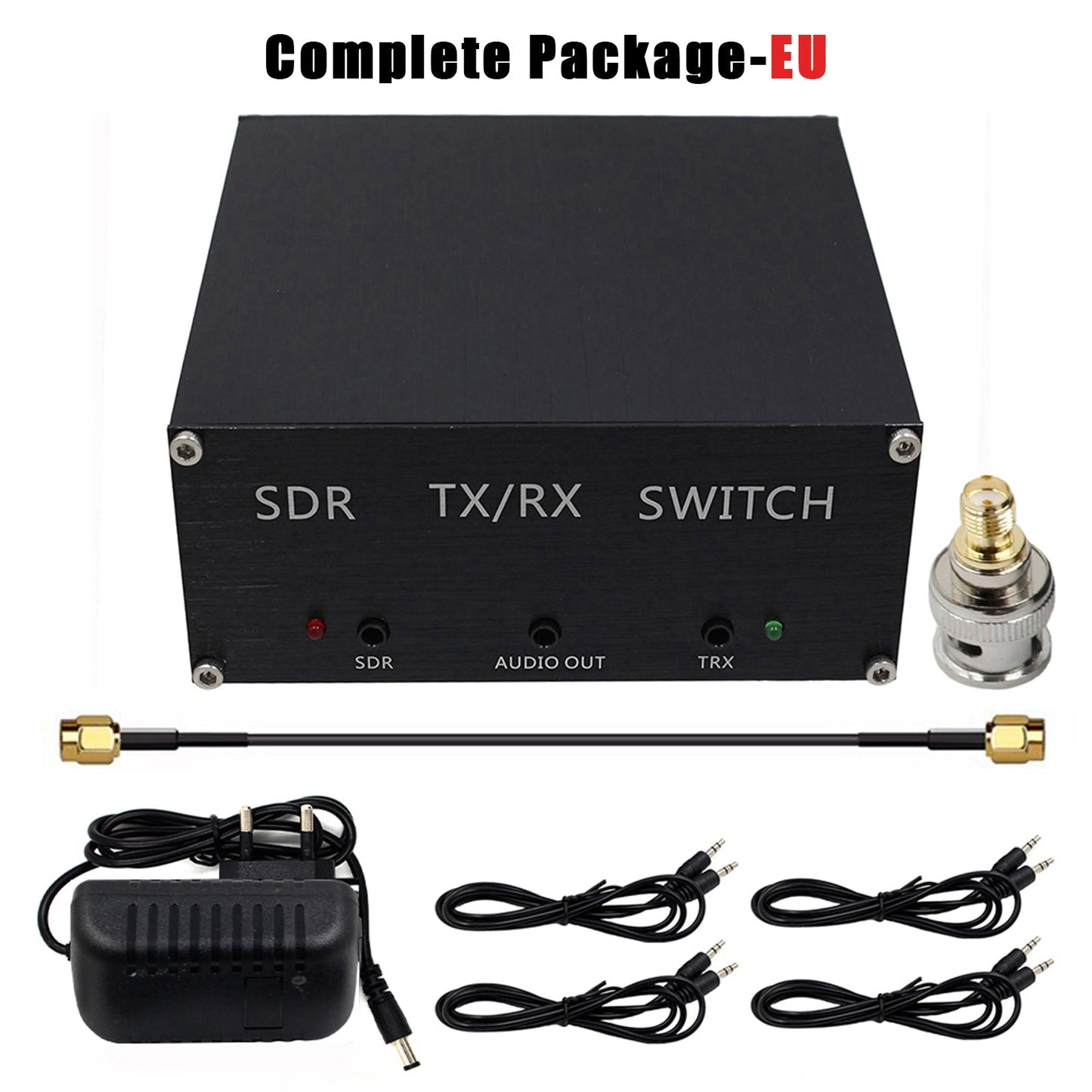 SDR Empfangsschaltantenne Sharing Transceiver TR Switch Box 100W DC 160MHz EU Stecker