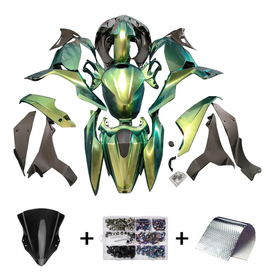Injection Verkleidung Kit Karosserie Kunststoff ABS fit Für Kawasaki EX400 Ninja400 2018-2024