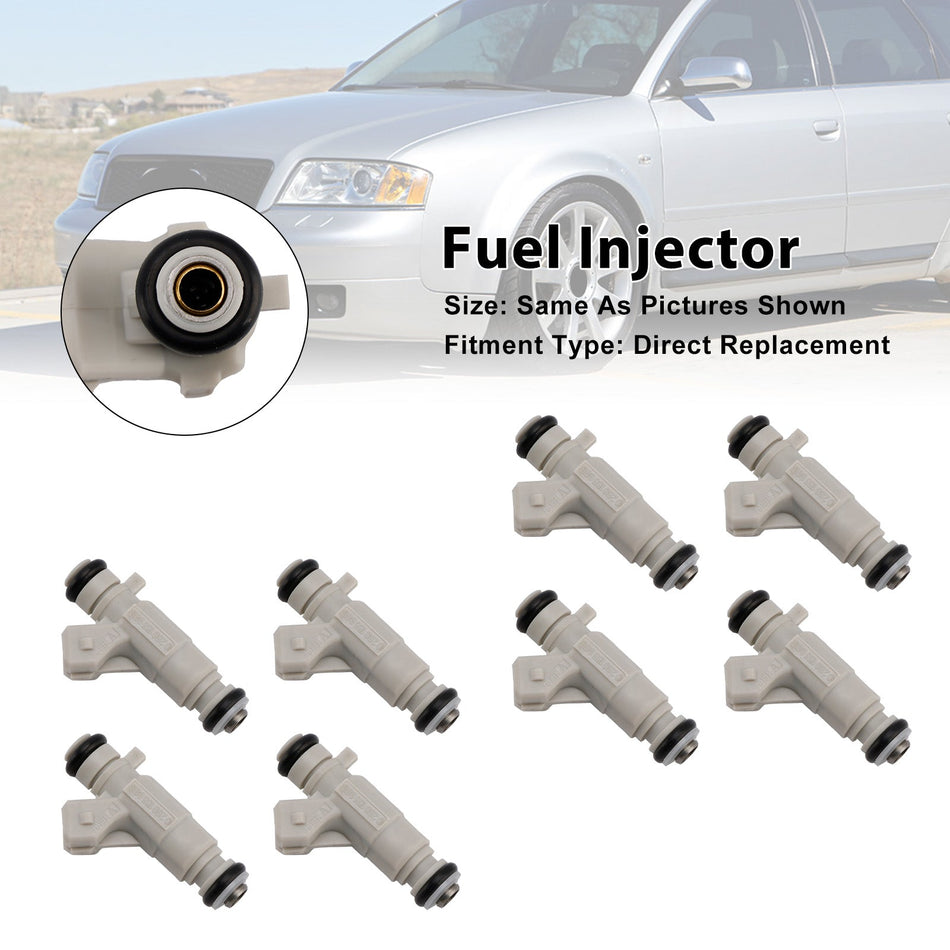 8 Stück Einspritzdüsen für Audi S6 S8 4.2L V8 2001-2003 0280155988 077133551Q