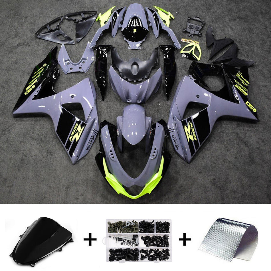 Verkleidungssatz aus ABS-Kunststoff für Suzuki GSXR1000 (2009–2016) K9