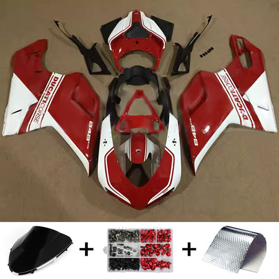 2007-2011 Ducati 1098 1198 848 Verkleidungssatz Karosserie ABS