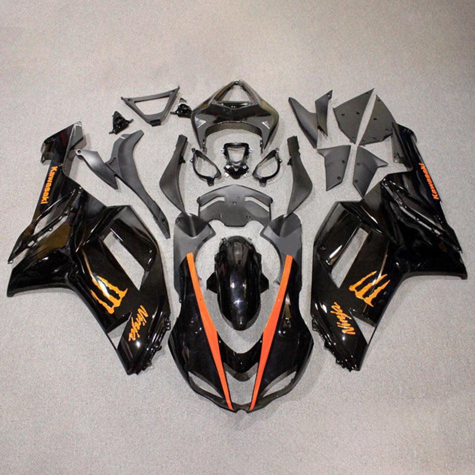 Verkleidungssatz aus ABS-Kunststoff, passend für Kawasaki ZX6R 636 (2007-2008)