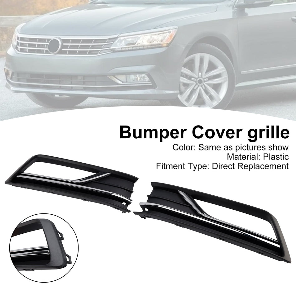 2 Stück Nebelscheinwerfer-Abdeckungen passend für VW Passat B8 NMS (US-Modell) 2016-2018