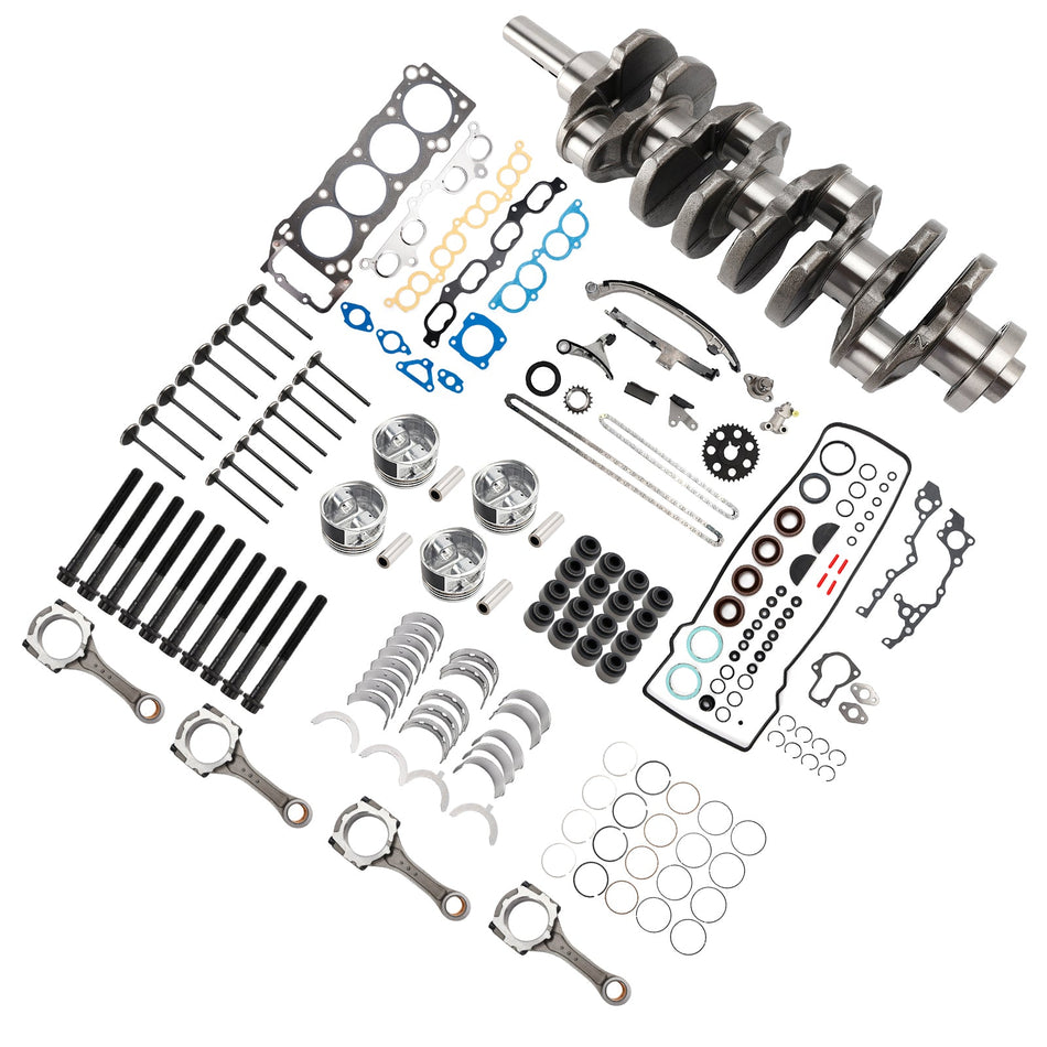 1994-1998 Toyota T100 2,7L 2694CC l4 DOHC 3RZ-FE Motorüberholungssatz 13411-75901 3-3SRH106