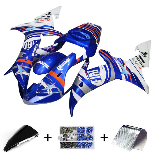 2002-2003 Yamaha YZF 1000 R1 Einspritzverkleidungssatz Karosserie Kunststoff ABS