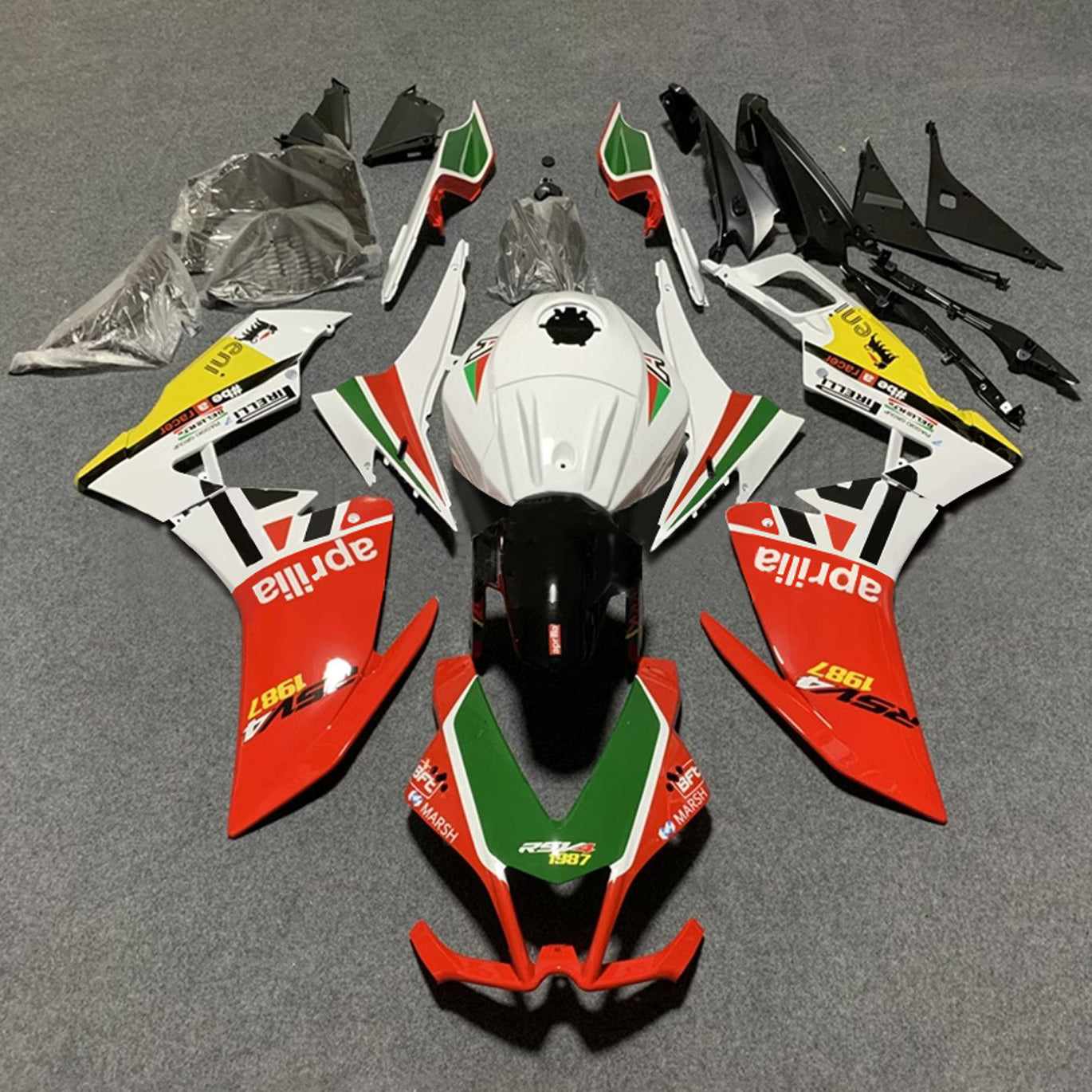 2012-2016 Aprilia RS4 125 50 Einspritzverkleidungssatz Karosserie