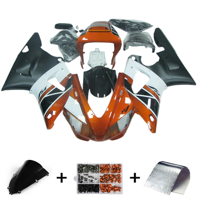 1998-1999 Yamaha YZF-R1 Einspritzverkleidungssatz Karosserie Kunststoff ABS