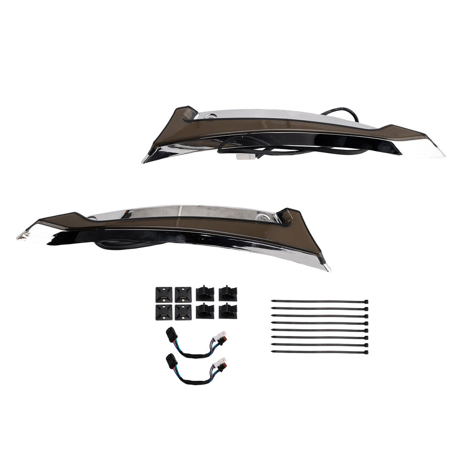 LED-Blinker für die Windschutzscheibenverkleidung der Touring Road Glide (2014–2023)