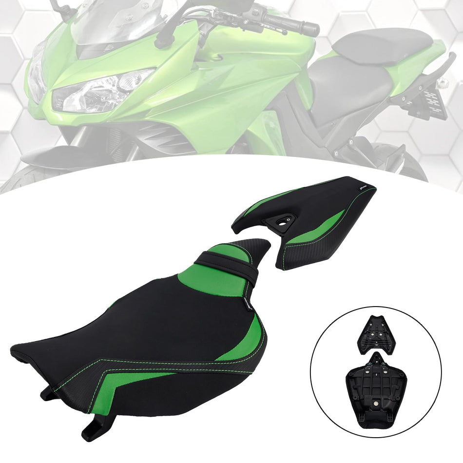 2014–2025 2024 Für Kawasaki Z1000 Untere Front mit Soziussitz, Fahrersitz, Beifahrersitz, Grün 1