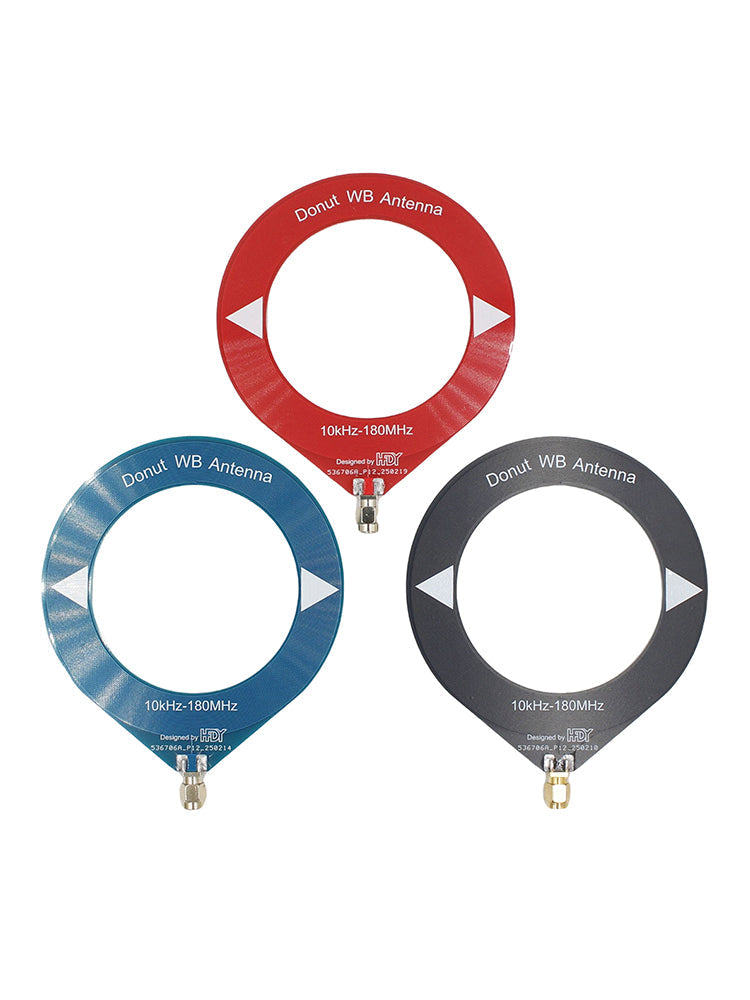 10 kHz-180 MHz Vollband-Abdeckungsring-Donut-Antenne Kurzwelle/Mittelwelle SDR