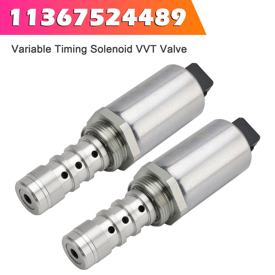 2 Stück Magnetventile mit variabler Ventilsteuerung (VVT) 11367524489 für BMW 540i, 740i, 740il, X5