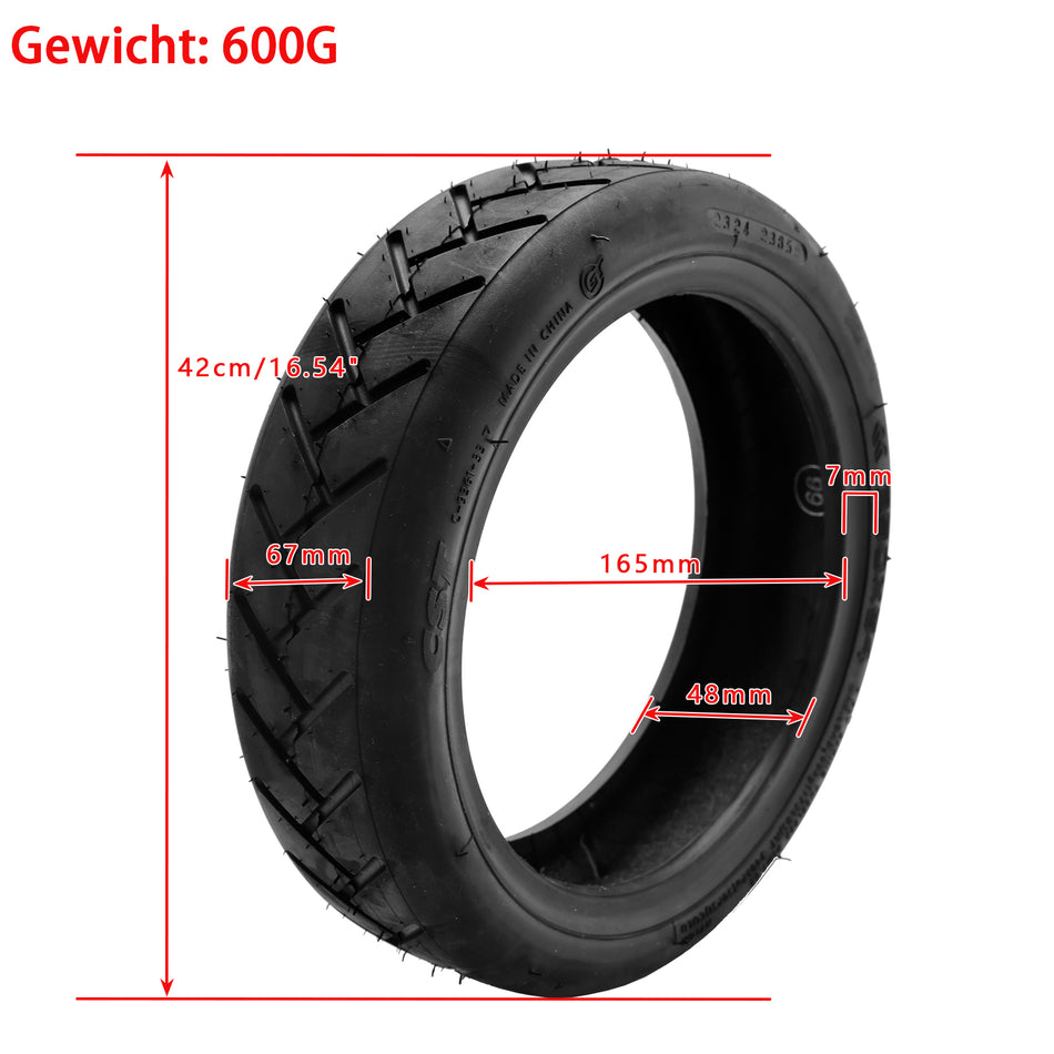250x54 CST Elektrischer Roller -Reifen Tubeless verdickter Reifen für Xiaomi 4/mi4 Pro2