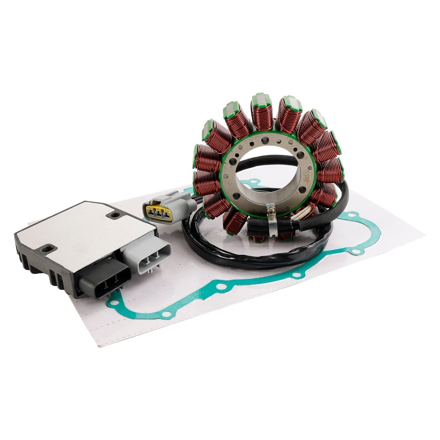 2018-2020 Tiger 800 XRT 15-poliger Magnetspulenstator + Spannungsregler + Dichtungsbaugruppe T1300043