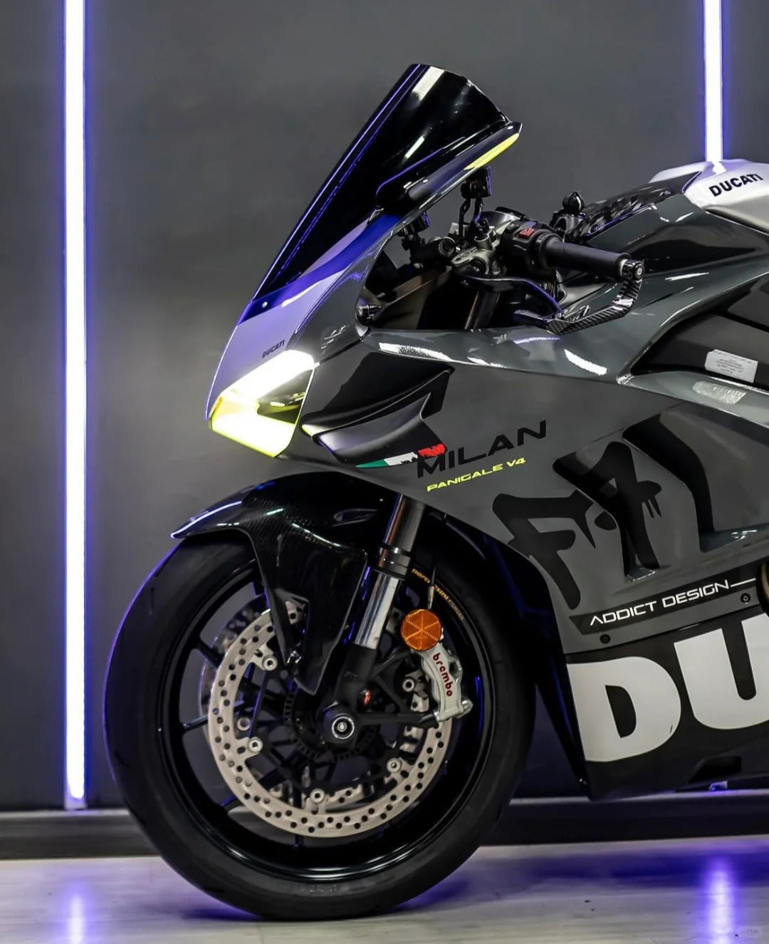 2019-2021 Ducati Panigale V4/V4S 2019-2022 V4SP/V4R Einspritzverkleidungs-Karosserie