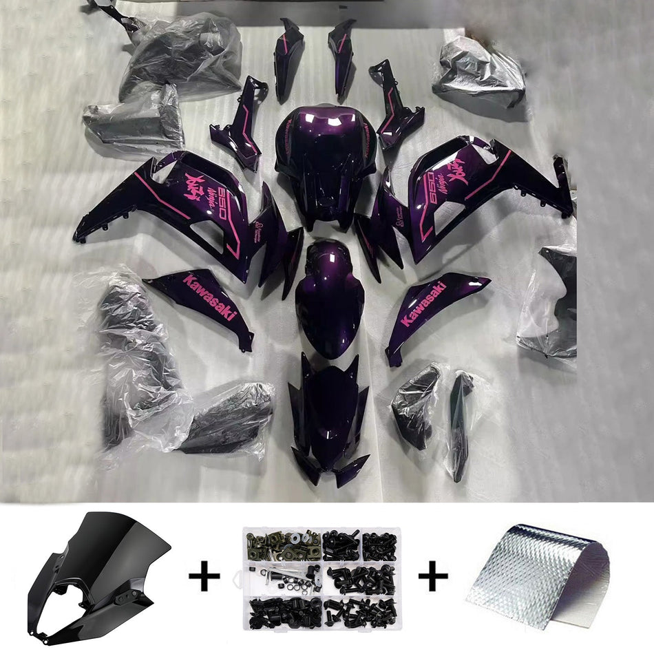 Verkleidungssatz aus ABS-Kunststoff, passend für Kawasaki ER-6F Ninja650 2020-2025