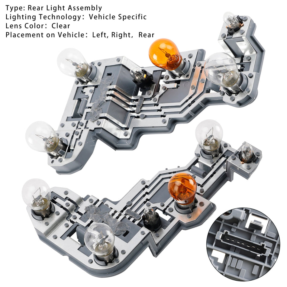 2007–2010 Mercedes-Benz S204 C Kombi LH + RH Rückleuchtenfassung A2048201700