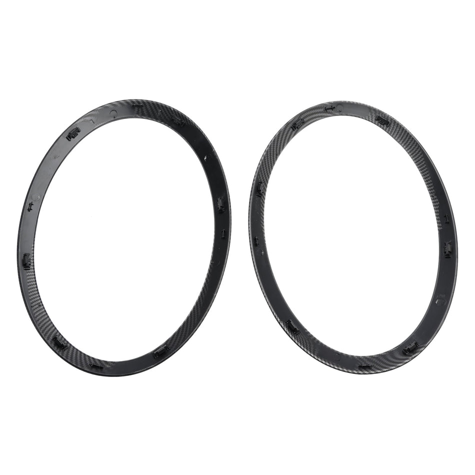 4PCS Scheinwerfer Rücklicht Trim Surround Lünette Ring Set Für MINI F55 F56 F57
