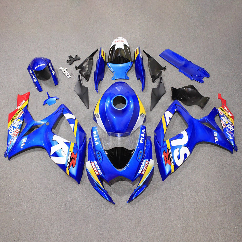 Verkleidungssatz aus ABS-Kunststoff für Suzuki GSXR 600/750 2006-2007 K6