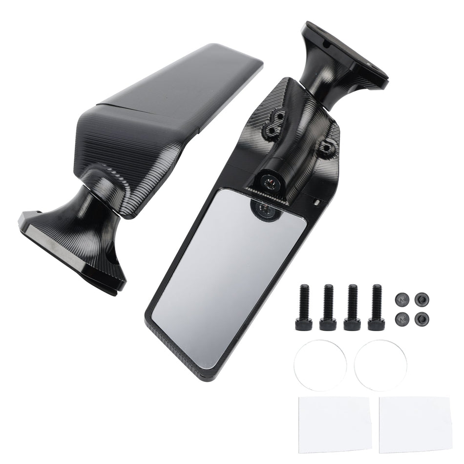 2013-2022 Kawasaki ZX-6R 636 CNC Aluminium Winglet Spiegel Au?enspiegel