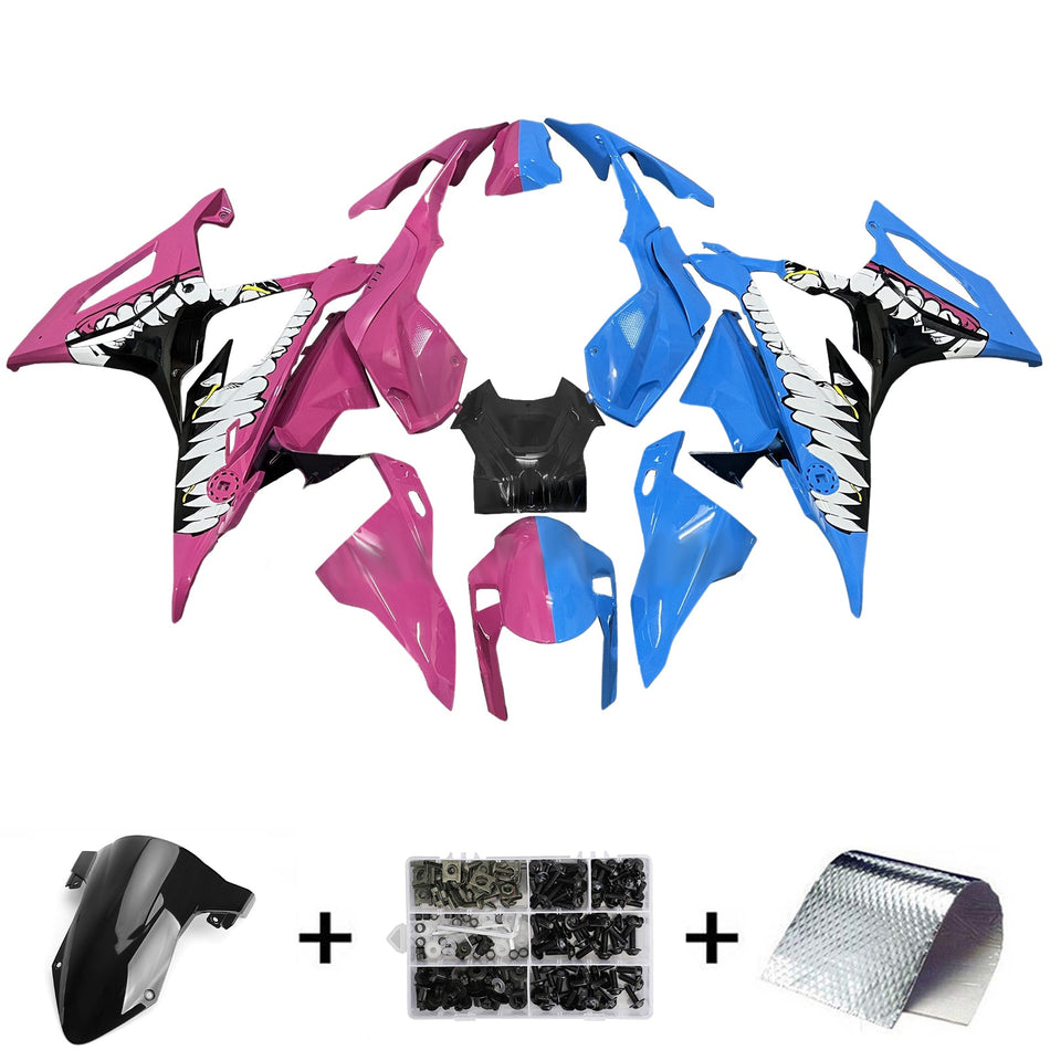 2019-2022 BMW M1000RR S1000RR Einspritzverkleidungssatz Karosserie Kunststoff ABS