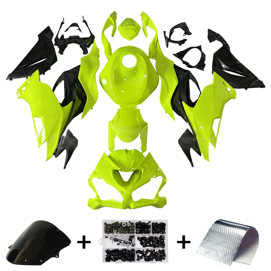 Injection Verkleidung Kit Karosserie Kunststoff ABS fit Für Kawasaki ZX6R 2019-2023