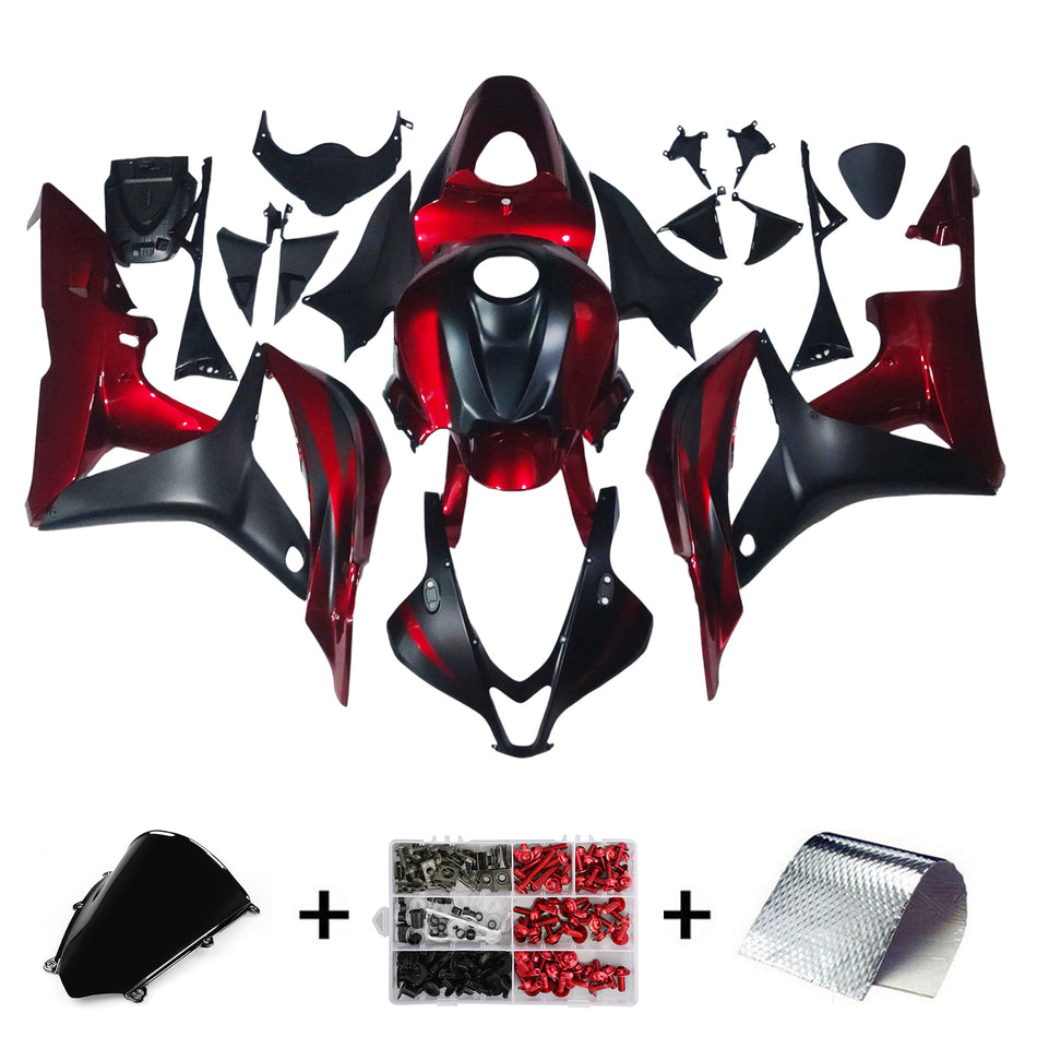 Injection Fairing Kit Bodywork Plastic ABS For Honda CBR600RR 2007-2008 F5
