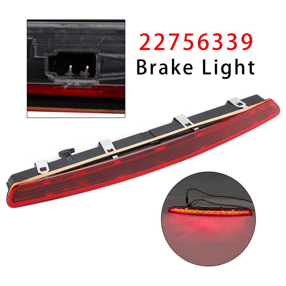 Dreipunkt-Bremsleuchte hinten für Vauxhall/Opel Insignia A Mk1 Facelift 2013-17, Rot