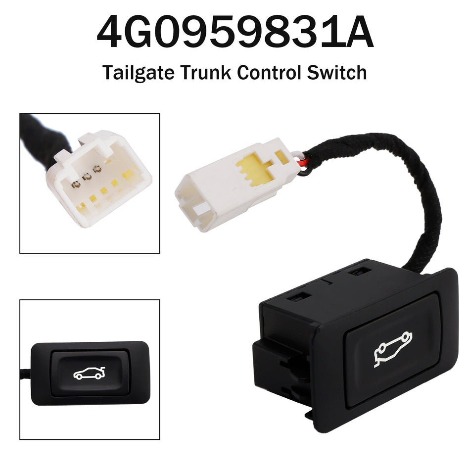 4G0959831A Kofferraum-Heckklappen-Steuerschalter für Audi A4 A6 A7 A8 Q3 Q5 Q7