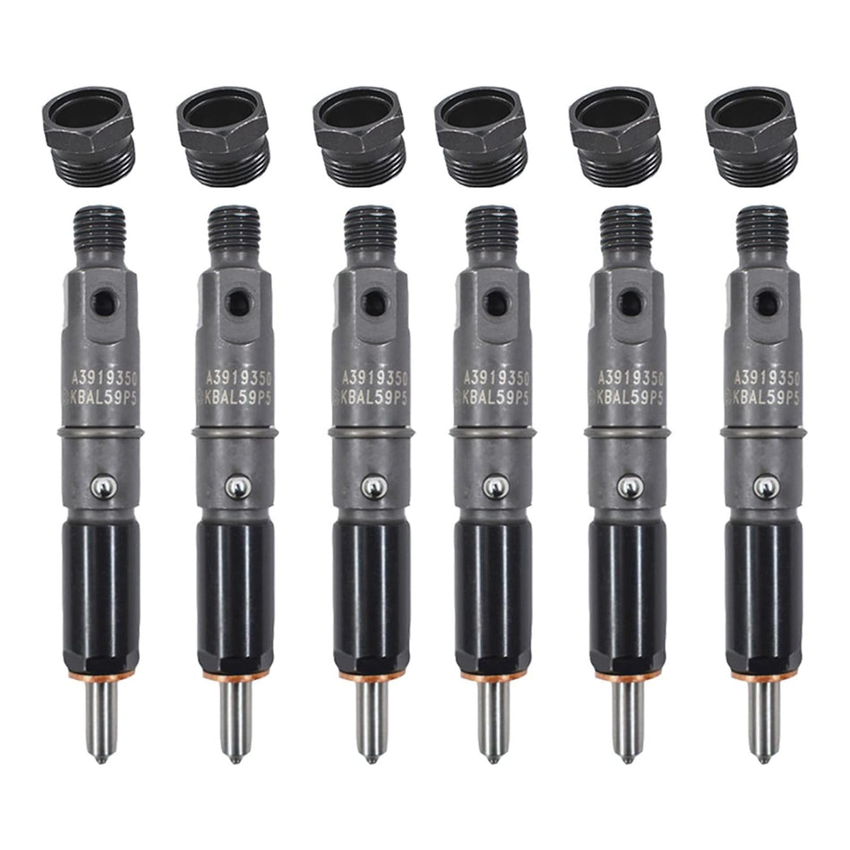 1989-2993 Dodge D250 D350 Cummins 5.9L 12V 6-teiliges Einspritzsystem 0432131837 3919350