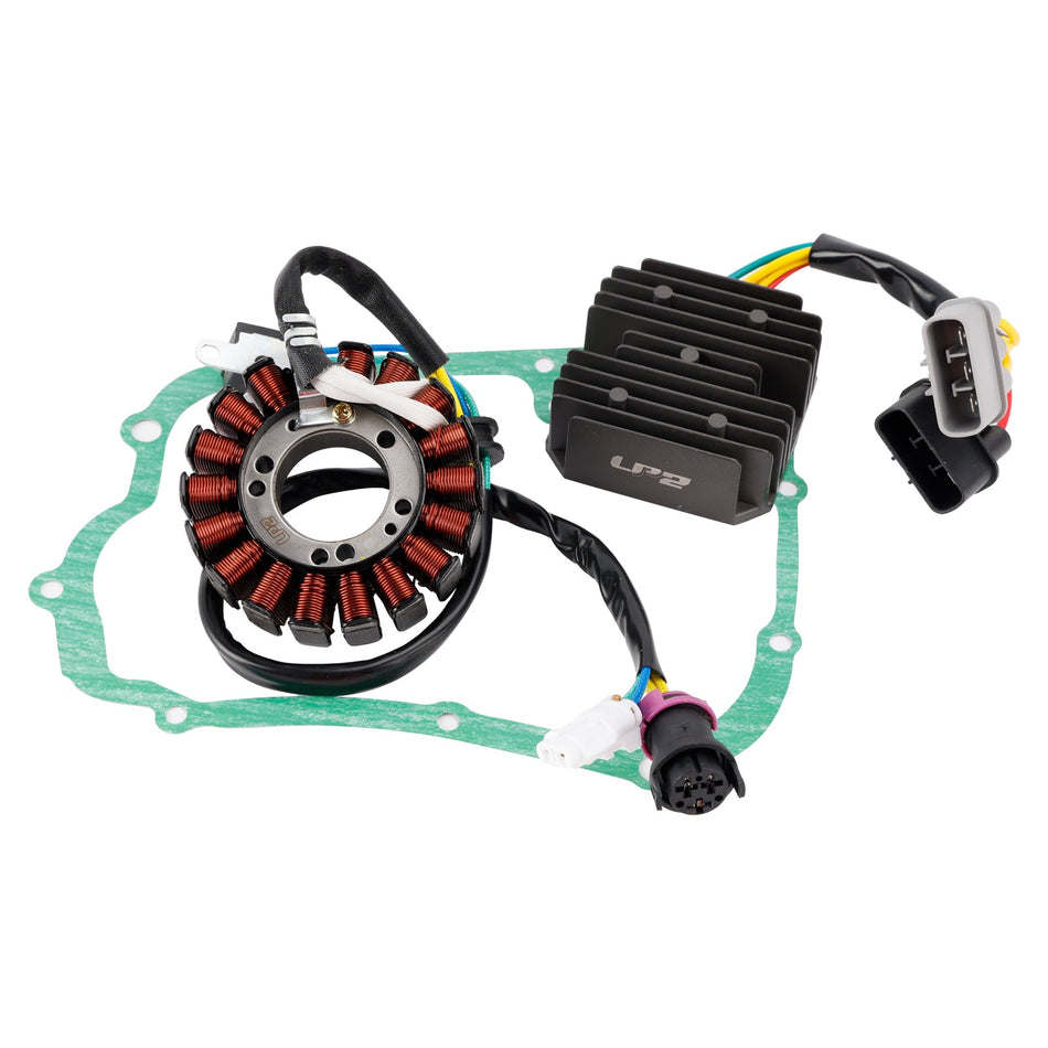 Linhai ATV 400 2B Magneto-Stator 2-Stecker Regler Dichtungssatz 27450 27747 (Baujahr 2012)
