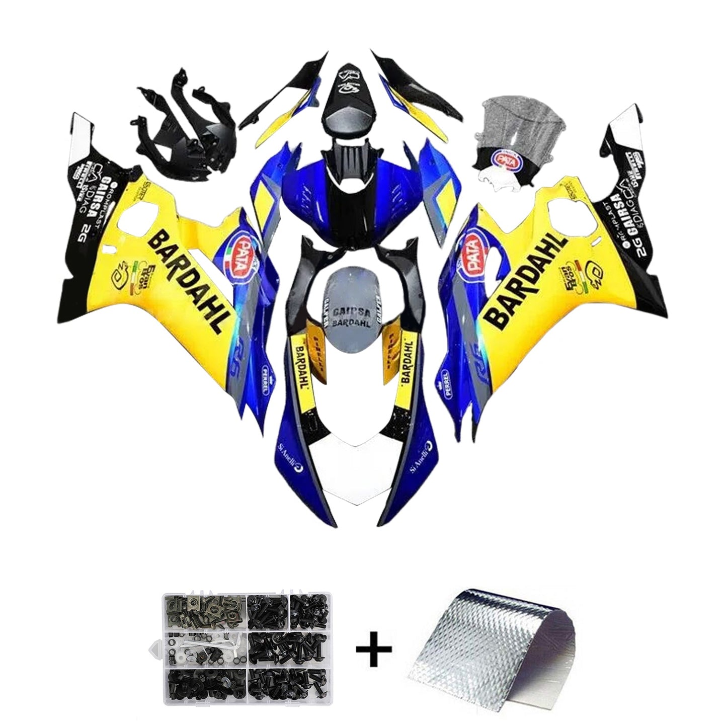 2017-2023 Yamaha YZF-R6 Einspritzverkleidungssatz Karosserie Kunststoff ABS